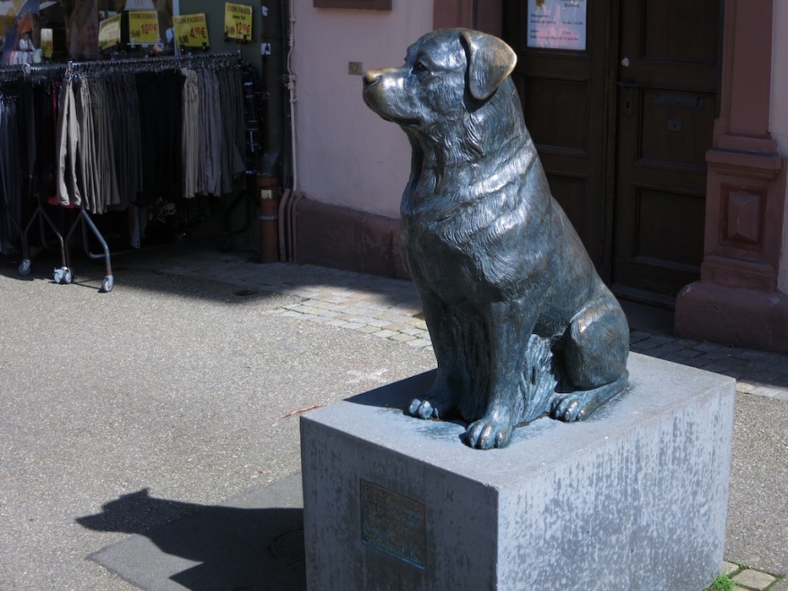 Rottweiler in Bronze